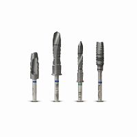 Dental implantology drill bit BoneTrust® for dental surgery