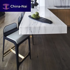 Contemporary bar stool BARDOTleathersteel baseupholstered