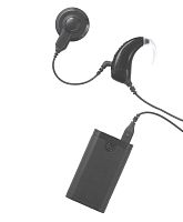 Behind-the-ear processor cochlear implant