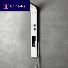 Thermostatic shower column GLAMwith hand shower
