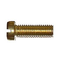 Cylindrical head screw DIN 84slottedbrass