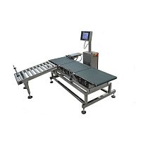 Automatic weighing machine linearwith belt feeder