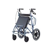 4-wheel rollator with seatwith armrests