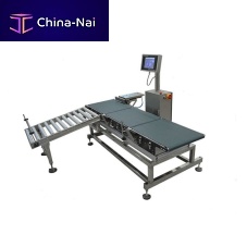 Automatic weighing machine linearwith belt feeder