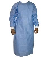 Unisex surgical gown disposableblue
