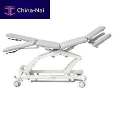 Adult treatment table TWCelectricheight-adjustableon casters