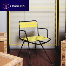 Outdoor chair DAN 2074 contemporarypolyesterpainted steel base