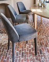 Contemporary chair CLEMENCE indoorfabricleather