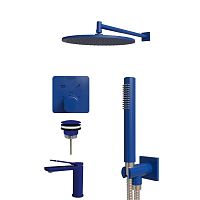 Wall-mounted shower set 139112ceiling-mountedcontemporarywith hand shower