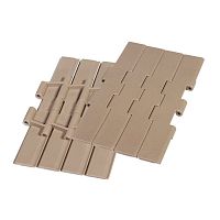 Plastic conveyor chain 821 series flat top