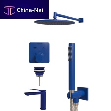 Wall-mounted shower set 139112ceiling-mountedcontemporarywith hand shower