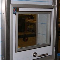 Surgery unit transfer hatch custom