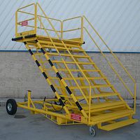 Fuselage access platform ATA-53 movablefixed