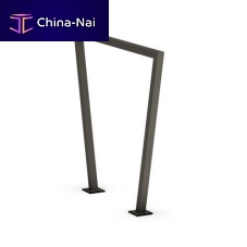 Floor-mounted bike rack SQUAREsteelcommercialfor public space