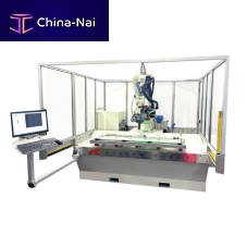 Wiring robotic cell SYNDY 1for the lighting industrycompact