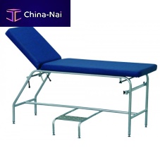 Manual examination table fixed-heightwith adjustable backrest2 sections