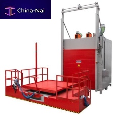 Truck-in oven E.V.E.-1dryingcuringpolymerization
