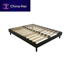 Double mattress support NOIRslattedhomefor hotel