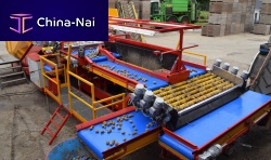 Visual inspection machine LU seriesfor the food industrybelt conveyor