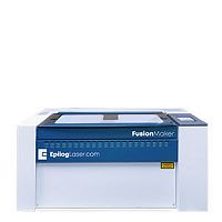 CO2 laser cutting machine FUSION MAKER 12textilefor acrylicsfor rubber