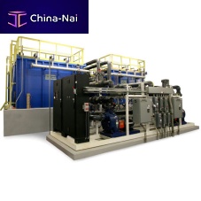 Compact sewage treatment plant