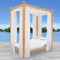 Canopy garden bed VISTA : 6113doublecontemporaryfabric