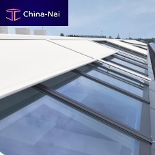 Ventilation skylight TOPFIX® VMS for inclined roofselectricwith skylight frame