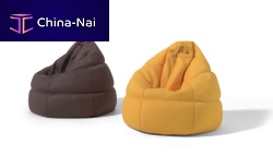 Contemporary bean bag DROPfabric