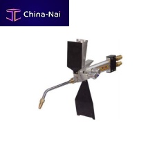 Flame welding torch air-cooled