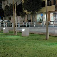 Public space bollard light BALISA JMcontemporaryconcrete