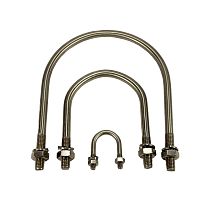 Anchor bolt UEF U-shapedwith hexagonal headstainless steel