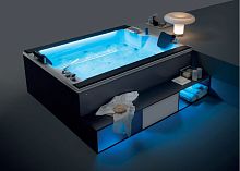 Above-ground hot tub DUE.CENTOrectangular4-seater8-person