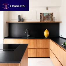 Contemporary kitchen G180, D90woodenislandL-shaped