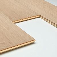 Engineered parquet floor DUBAIoaklacqueredglued