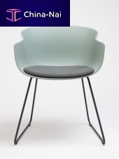 Contemporary chair BAIindoorpolypropylenesteel base