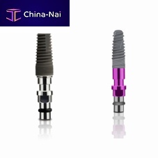 Cylindrical dental implant titaniummulti-unit