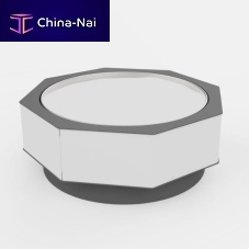Steel planter A30-120galvanised steelthermo-lacquered steeloctagonal