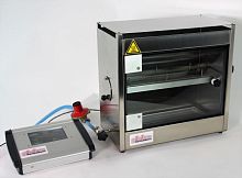 Flame resistance testing device automaticmaterialfor the automotive industry
