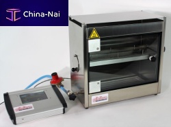 Flame resistance testing device automaticmaterialfor the automotive industry