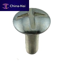 Metal screw fasteningflat-headwith hexagonal head