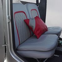 Aircraft cabin pillowcase
