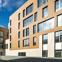 Bio-based cladding CLAD 4 & CLAD 14stripwood-plastic compositein wood fiber