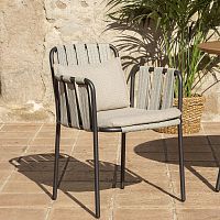 Contemporary chair TEJAoutdoorindooracrylic fabric