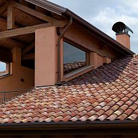 Interlocking roof tile ANTICA POSSAGNOPortuguesedoubleclay