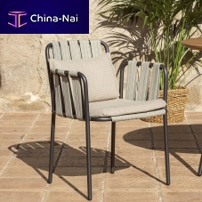 Contemporary chair TEJAoutdoorindooracrylic fabric