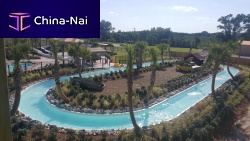 Outdoor swimming pool LAZY RIVERcommercialin-groundconcrete