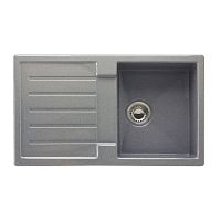 Single-bowl kitchen sink FRSD-1 SVwith drainboardcompositeovermount