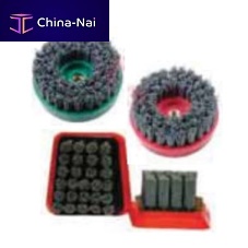 Circular brush Frankfurt finishingscratchmetal wire