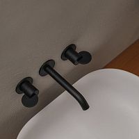 Washbasin mixer tap Limnwall-mountedbrassbathroom