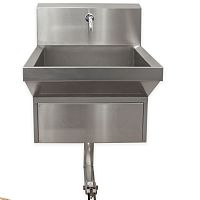 1-station surgical sink SCRUBSINK600stainless steelfoot-operated